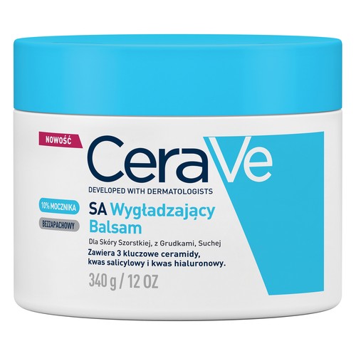 Cerave Sa Crema alisadora anti-rugosidades para pieles extremadamente secas 340 ml.
