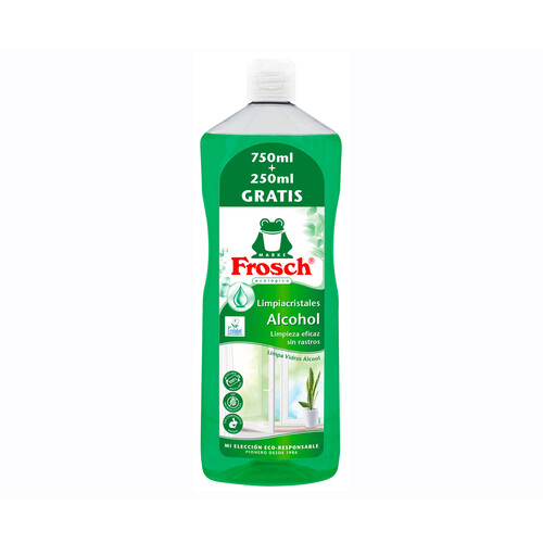 Alcohol limpiacristales FROSCH 1 L.