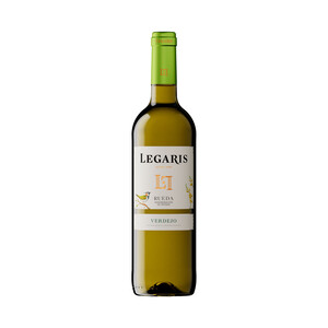 Imagen de LEGARIS  Vino blanco verdejo con D.O. Rueda botella 75 cl.