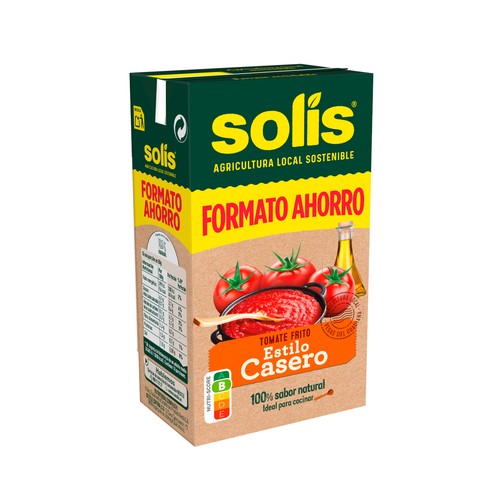 SOLIS Salsa de tomate frito casero 500 g.