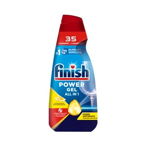 Imagen de FINISH Power gel all in 1 Detergente en gel concentrado con aroma limón 35 lavados.