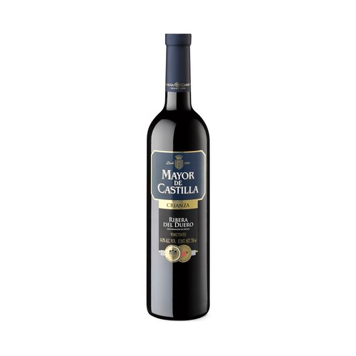 MAYOR DE CASTILLA Vino tinto crianza con D.O. Ribera del Duero botella 75 cl.