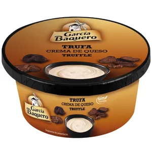GARCÍA BAQUERO Crema de queso semi con trufa 125 g.