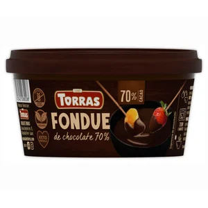 TORRAS Chocolate fondue 70 % de cacao 160 g.