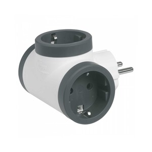 Imagen de Adaptador de 3 tomas, LEGRAND.