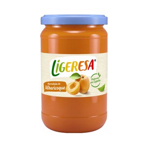 Imagen de LIGERESA Mermelada de albaricoque con fructosa 330 g.