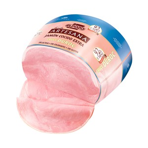 Imagen de EL POZO 1954 Jamón cocido extra de jamones 100% nacionales cruce Duroc - Loncha fina 1 mm
