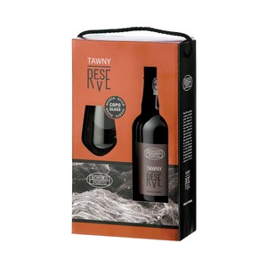 BORGES PORTO Vino Oporto Tawny reserva +  copa botella 75 cl