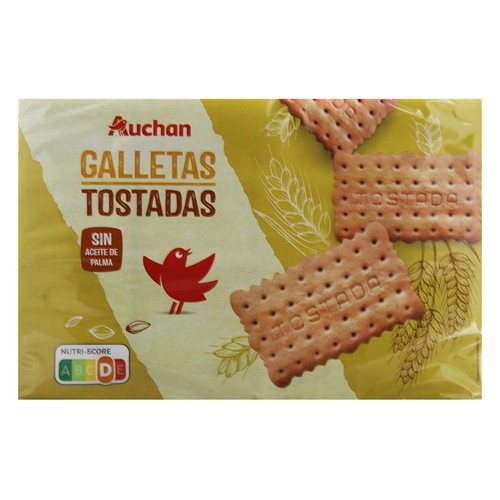 Galletas tostadas PRODUCTO ALCAMPO 800 g.