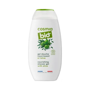 COSMIA Gel nutritivo para baño o ducha con extracto de aceitunas COSMIA Bio 250 ml.