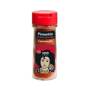 CARMENCITA Pimentón picante CARMENCITA frasco de 45 g.