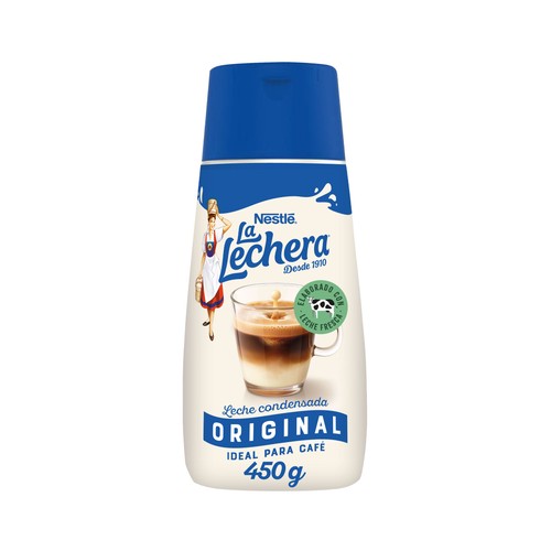 LA LECHERA Leche condensada sirve fácil 450 g.