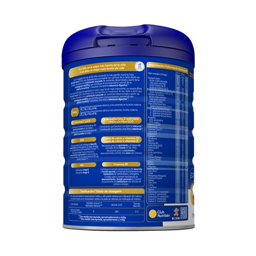 NUTRIBÉN Innova 2 Leche (2) de continuación a partir de 6 meses 800 g.