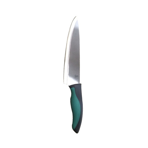 Cuchillo de Chef con hoja de acero inoxidable de 20cm. y mango bicolor, ACTUEL.