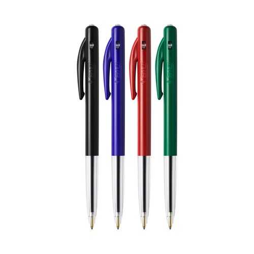 Set 4 bolígrafos m10 retráctil surtido. BIC