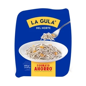 LA GULA DEL NORTE Sucedaneo de angulas ultracongelado LA GULA DEL NORTE 2 x 200 g.
