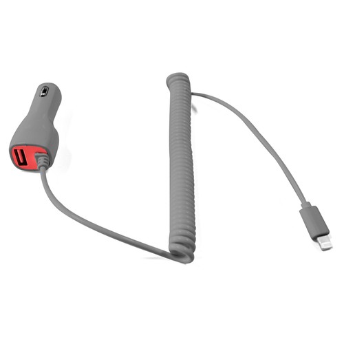 Cargador 12V USB compatible con iPhone, ALCAMPO.