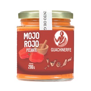 Mojo rojo picante 200 g.