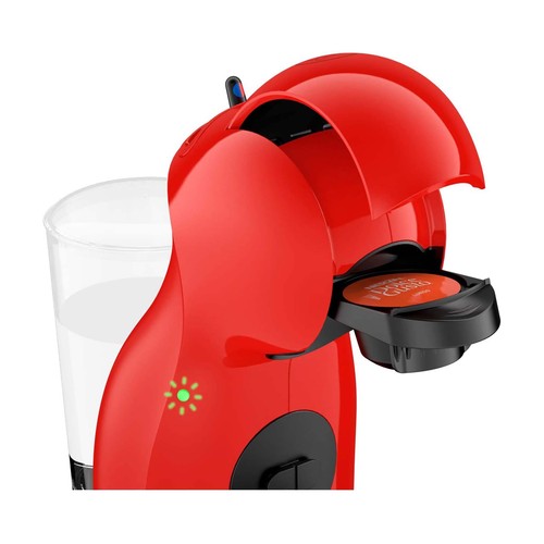 Cafetera de cápsulas DE´LONGHI Piccolo XS R EDG210.R, cápsulas Nescafé Dolce Gusto.