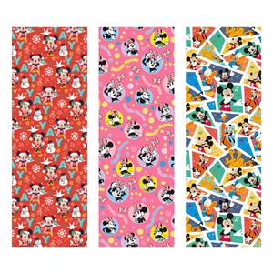 Imagen de DISNEY Mickey Minnie, papel de regalo rollo de 2m modelos surtidos