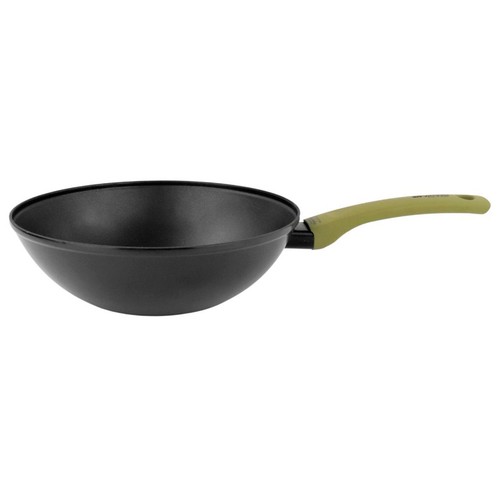 Wok 26cm, acero forjado inducción, VITRINOR Liebana Colección