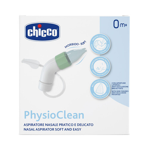 CHICCO Aspirador nasal para bebés recién nacidos CHICCO Physioclean.