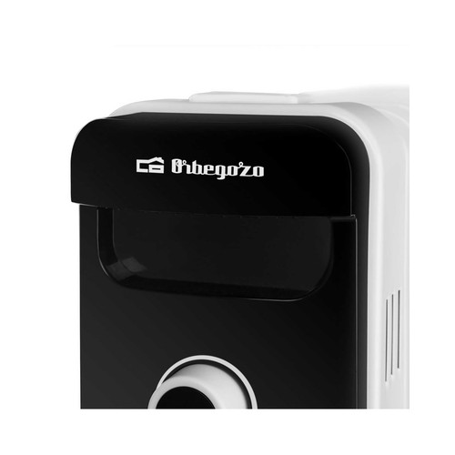 Radiador de aceite ORBEGOZO RO 2520, potencia max: 2500W, 11 elementos, termostato.