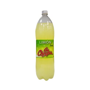 LA CHISPA Bebida refrescante con azúcares y edulcorantes con sabor a limón botella de 2 l.