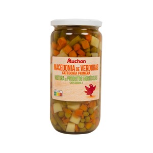 Imagen de PRODUCTO ALCAMPO Macedonia de verduras al natural frasco de 400 g.