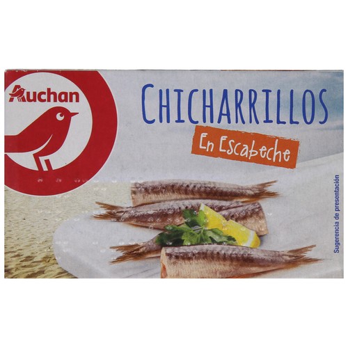 PRODUCTO ALCAMPO Chicharrillos en escabeche 124 g.