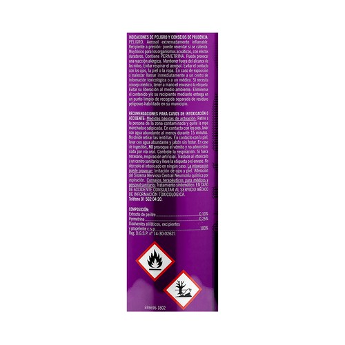 CASA JARDÍN Insecticida aerosol multi insectos 500 ml