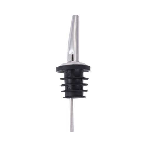 Tapón vertedor para vino de acero inoxidable/silicona, ACTUEL.