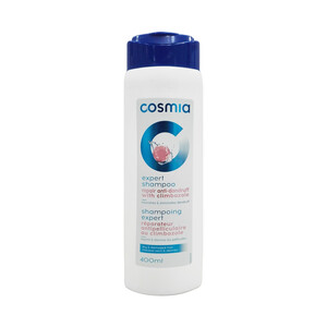 Imagen de COSMIA Champú anticaspa 2 en 1 (incluye acondicionador), para cabello seco o dañado COSMIA 400 ml.