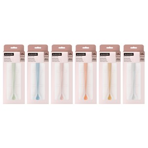 SUAVINEX Selection Cuchara de silicona premium para bebés con encías sensibles, a partir de 4 meses SUAVINEX.