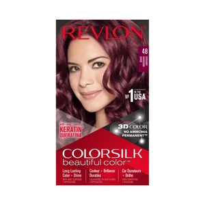 REVLON Tinte de pelo tono 048 Borgoña REVLON Colorsilk.