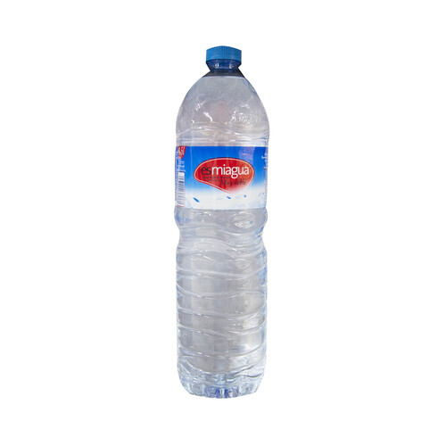 Agua mineral natural de mineralización muy débil ESMIAGUA botella de 1.5 l.