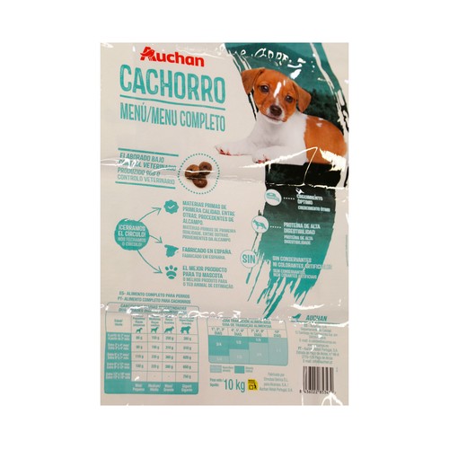 PRODUCTO ALCAMPO Alimento de perros seco 10 kg.