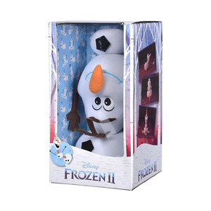 Peluche Olaf 30cm con piezas de velcro, DISNEY FROZEN.
