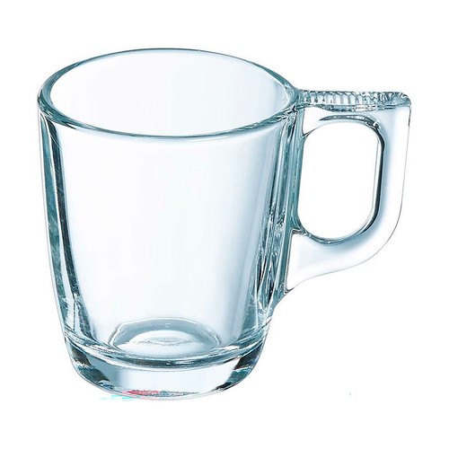 Taza café vidrio de 9CL, ACTUEL.