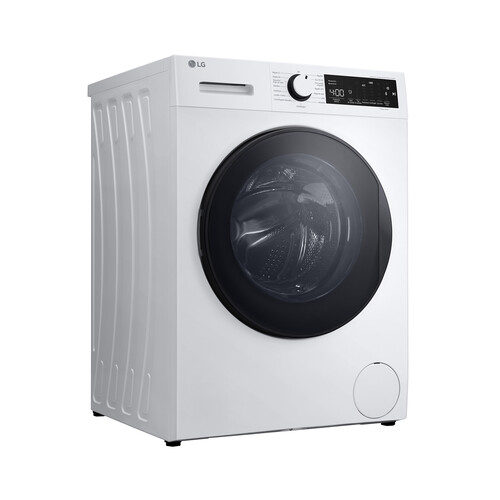 Lavadora LG F4WT2009S3W 9KG, clasificación energética: A, 1400RPM, H: 84,5cm, A: 60cm, F: 58,2cm.