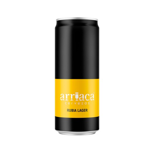 Cerveza ARRIACA RUBIA 33 cl.
