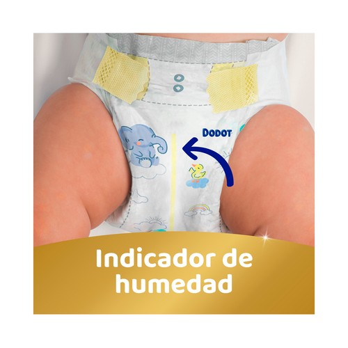 DODOT Sensitive Pañales talla 1 (2 - 5 kg) 58 uds.