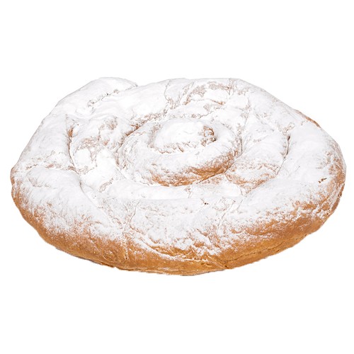 Ensaimada rellena de cabello de ángel 500 g.