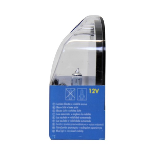 Lote de 2 bombillas de xenón para automóvil con luz blanca azulada, tipo H7 con potencia de 55W WRC.