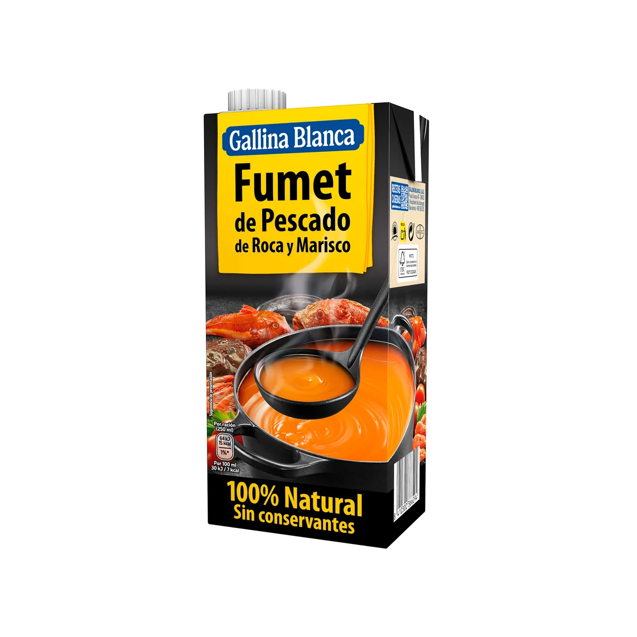 Fumet de pescado de roca y marisco 1 l.
