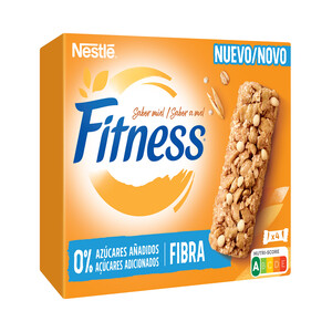 Imagen de FITNESS de Nestlé Barritas de cereales sin azúcares añadidos y con sabor a miel 4 uds.