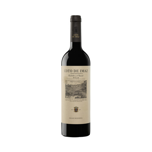 COTO DE IMAZ  Vino tinto gran reserva con D.O. Ca. Rioja botella de 75 cl.