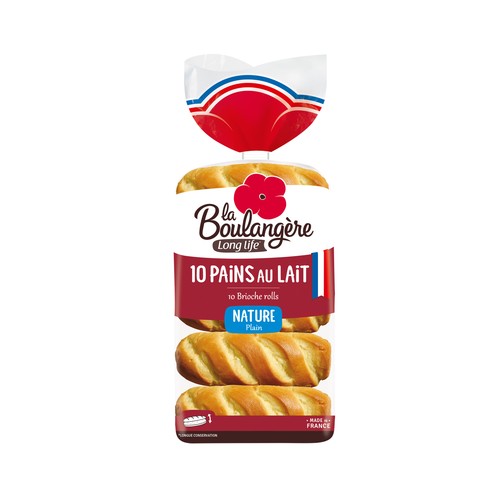 Pan de leche LA BOULANGÉRE 10 uds 350 g.