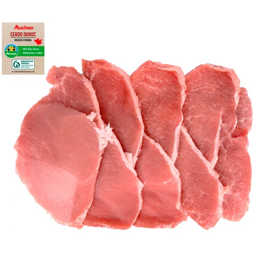 ALCAMPO CULTIVAMOS LO BUENO Filetes de cinta de lomo de cerdo raza Duroc