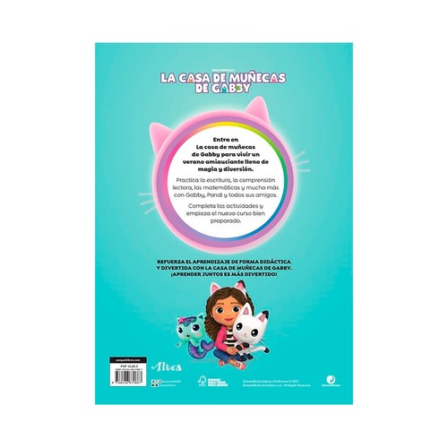 La casa de muñecas de Gabby, Cuaderno de vacaciones, 4 años.